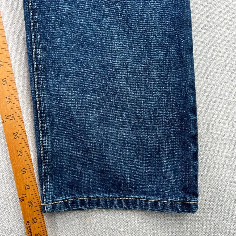 Ariat M4 Bootcut Jeans Mens 30x34 Blue Low Rise Denim Western Cowboy Workwear